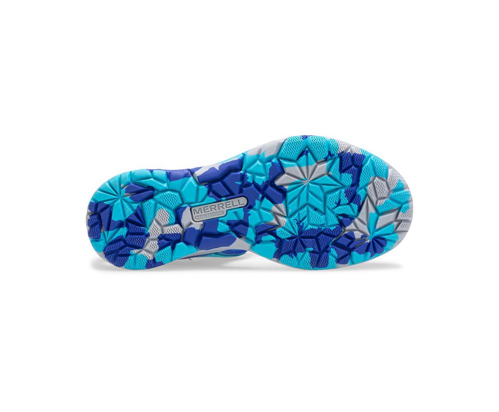 Merrell Sandals Blue/Turquoise - Hydro Moc Monarch 3.0 - Kids 50NSODRHK